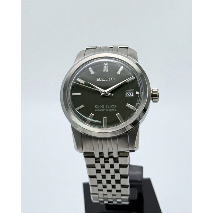 Custom Seiko Mod • Olive Green King Seiko • 40mm